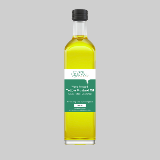 Wood Pressed Yellow Mustard Oil